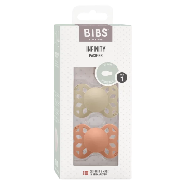 BIBS Infinity szett Vanília/Barack 0-6 hó (2db) - Image 2