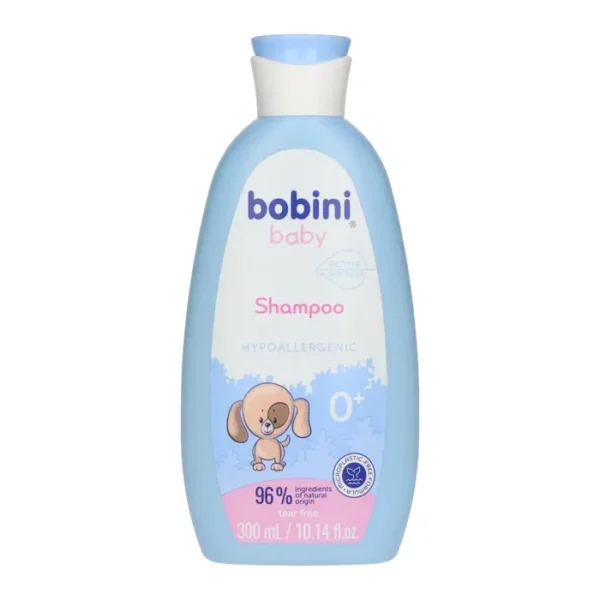 Bobini babasampon könnymentes, hipoallergén (300 ml/db)