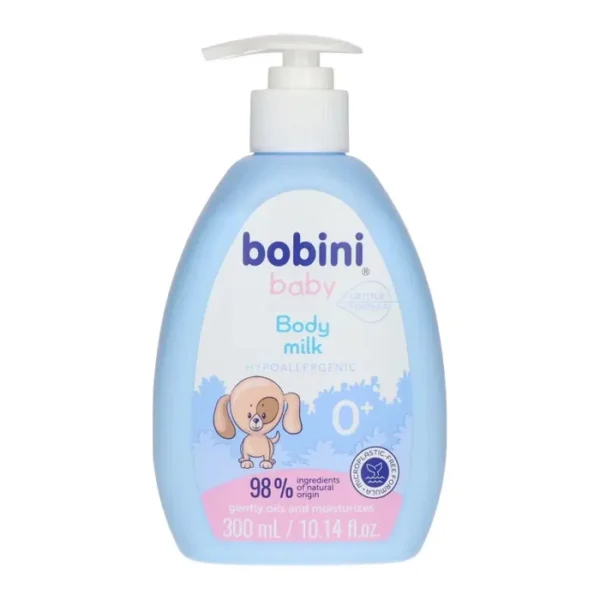 Bobini babatestápoló pumpás, hipoallergén (300 ml/db)